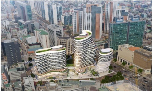 서울 강남구 언주로 주거복합시설 투시도. <서울시 제공>